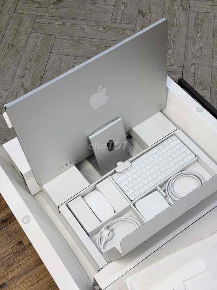 Apple iMac 24 inch M4 16GB/256GB Bạc ( Full Box). Mua bán Máy tính để bàn tại Quận Ninh Kiều Cần Thơ được đăng bởi Toàn Nguyễn hình 1