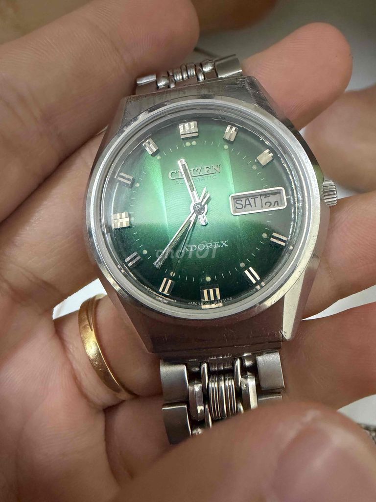 Citizen Adorex Nam Xanh Lá Thép Automatic. Mua bán Đồng hồ tại Quận Gò Vấp Tp Hồ Chí Minh được đăng bởi Giữ Giờ hình 1
