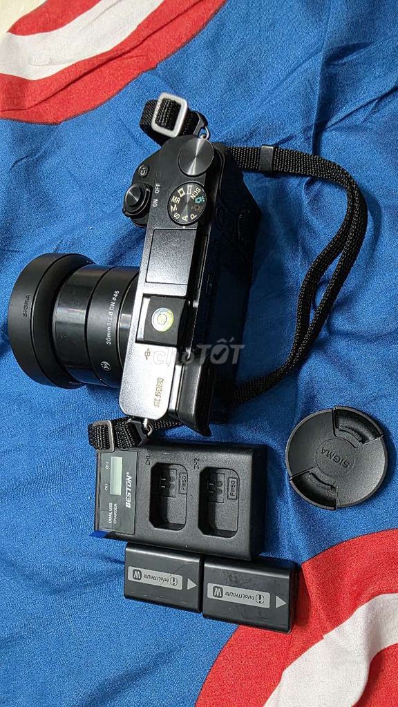 Máy ảnh Sony A6000 Đen. Mua bán Máy ảnh, Máy quay tại Thành phố Huế Thừa Thiên Huế được đăng bởi Bán cho vui hình 1