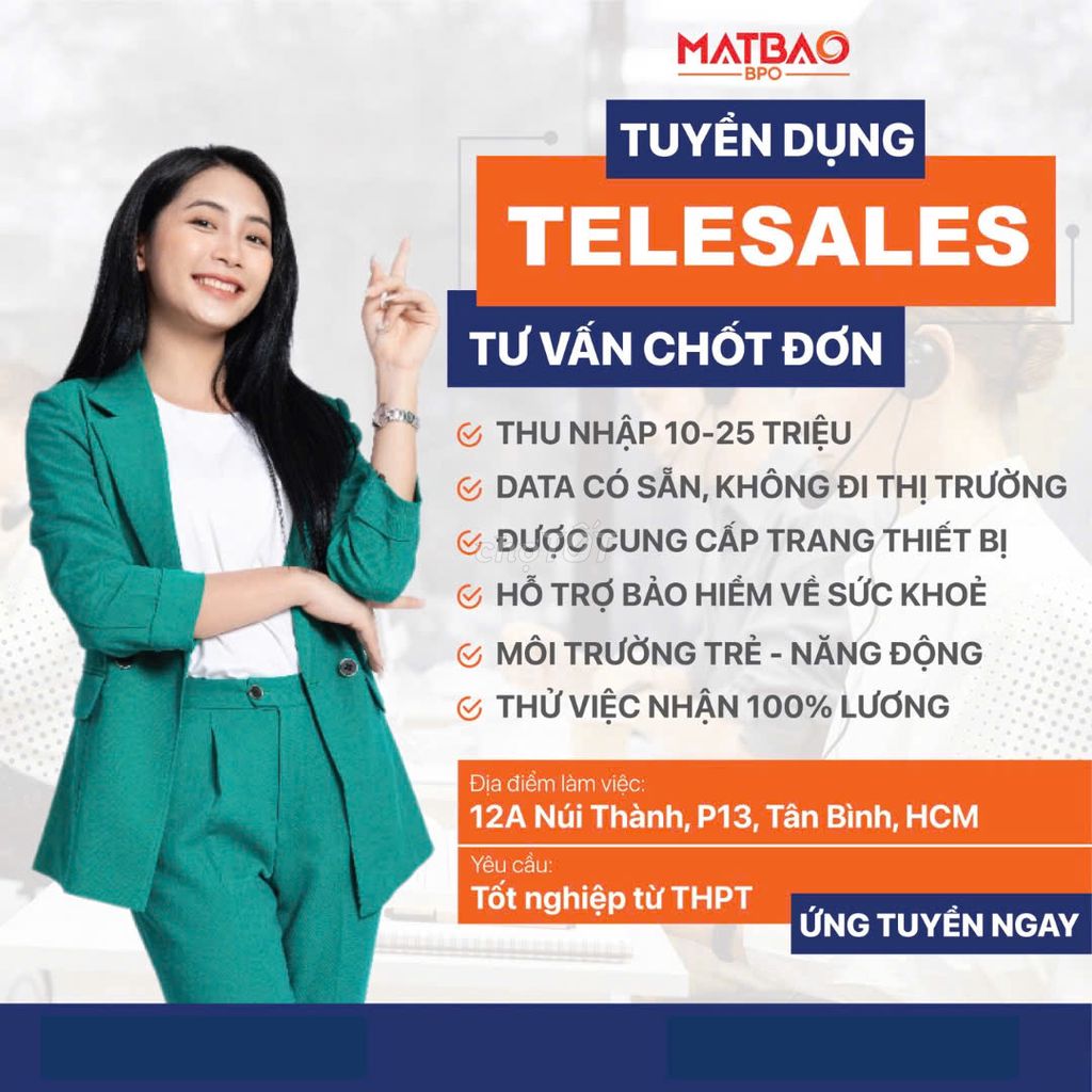 Nhân viên Tư vấn qua điện thoại