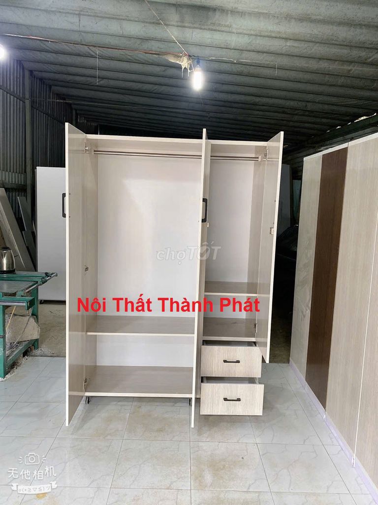 Tủ quần áo 3 cánhTủ quần áo=Tủ quần áo=Tủ quần áo. Mua bán Tủ, kệ gia đình tại Quận Gò Vấp Tp Hồ Chí Minh được đăng bởi XƯỞNG TỦ NHỰA THÀNH PHÁT hình 1