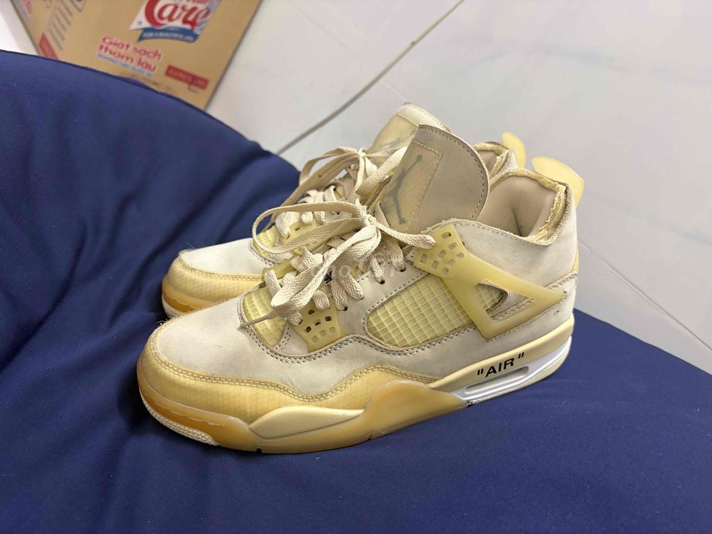Giày thể thao Nike Air Jordan 4 Retro size 42. Mua bán Giày dép tại Quận Gò Vấp Tp Hồ Chí Minh được đăng bởi Quang Nguyễn hình 1