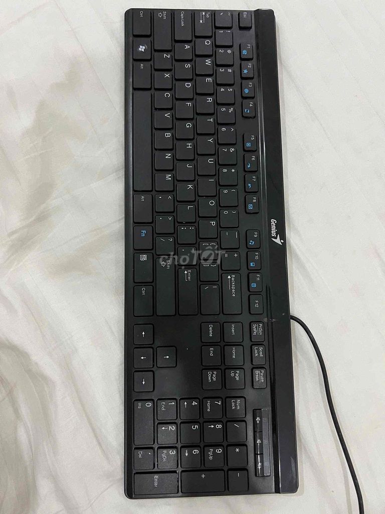 Bàn phím Genius SlimStar 1222 Đen. Mua bán Phụ kiện (Màn hình, Chuột...) tại Quận 5 Tp Hồ Chí Minh được đăng bởi Mỹ Chi hình 1