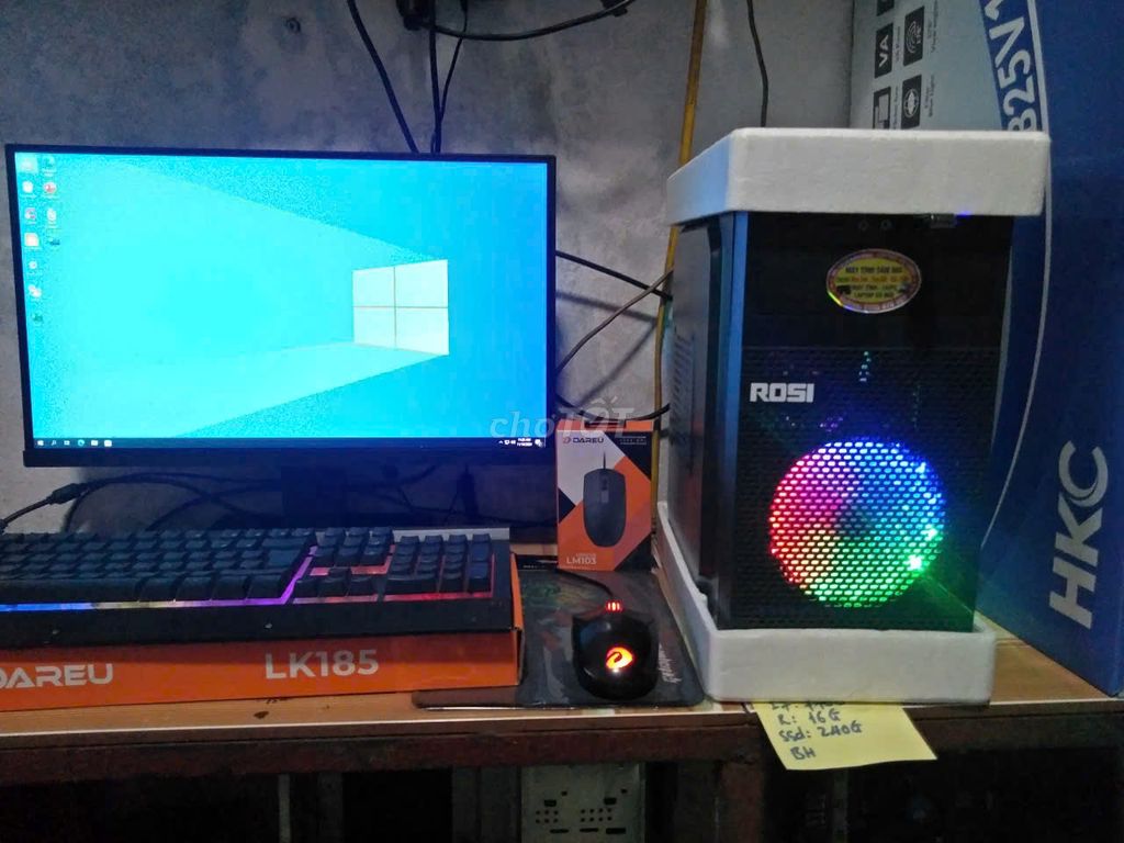 👉💔Bộ PC H110+I7 7700 làm VP/bán hàng/game OK🔴