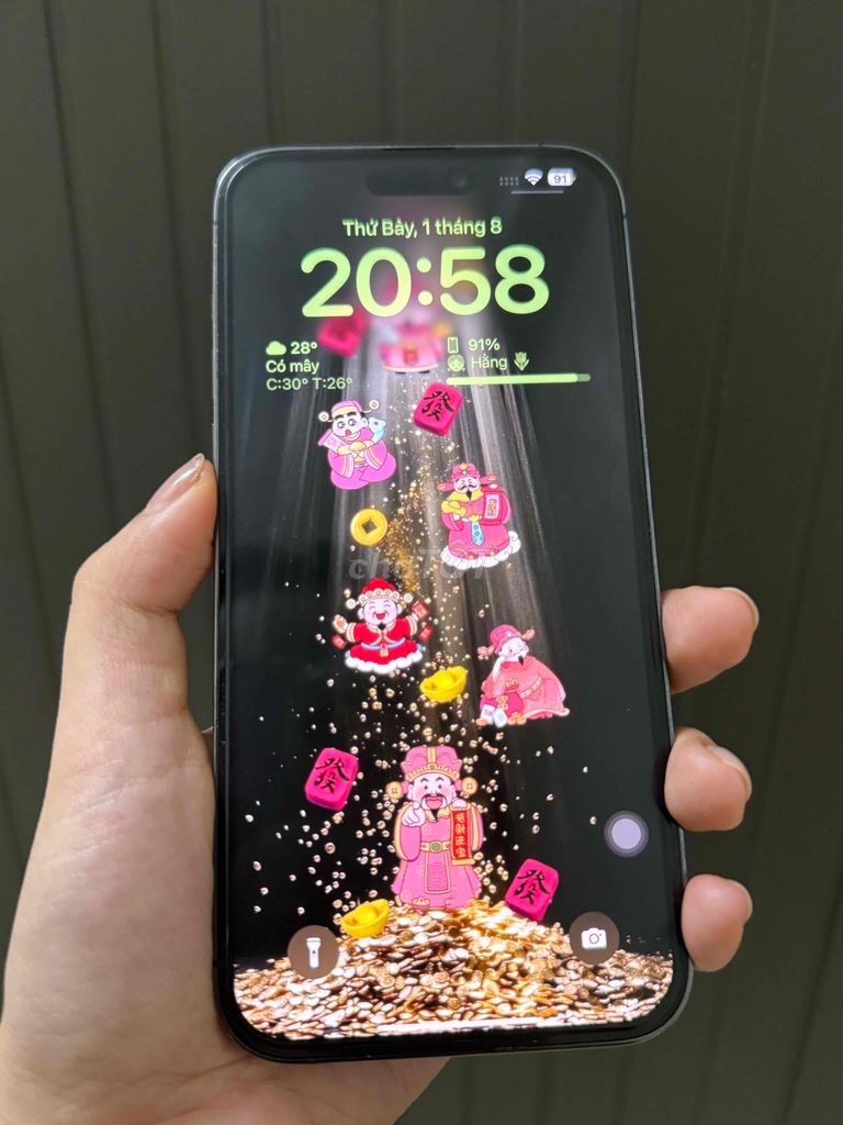 Iphone 14promax 128GB VNA pin74 máy đang dùng. Mua bán Điện thoại tại Quận Kiến An Hải Phòng được đăng bởi Hang hình 1