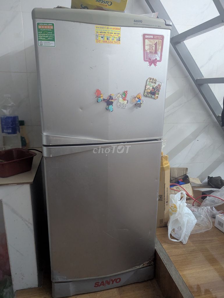 Tủ lạnh Sanyo SR-125PN 110L. Mua bán Tủ lạnh tại Huyện Đông Anh Hà Nội được đăng bởi Nguyễn Hữu Tài hình 1