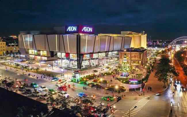 Đất gần Aeon, oto vào đất