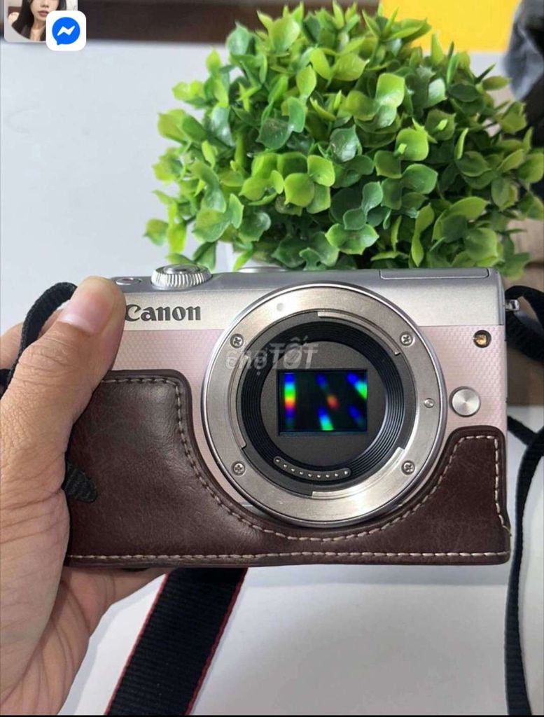Máy ảnh Canon M100 Hồng mint. Mua bán Máy ảnh, Máy quay tại Thành phố Buôn Ma Thuột Đắk Lắk được đăng bởi Khai Nguyen hình 1
