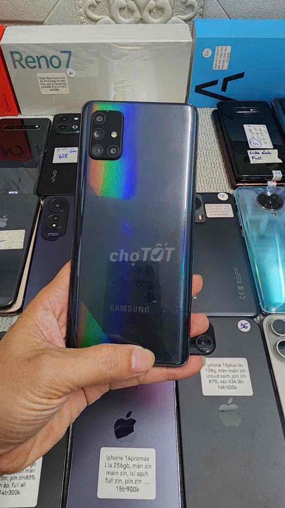 Samsung A71 128GB Đen. Mua bán Điện thoại tại Thành phố Thủ Dầu Một Bình Dương được đăng bởi TTMobileBD hình 1