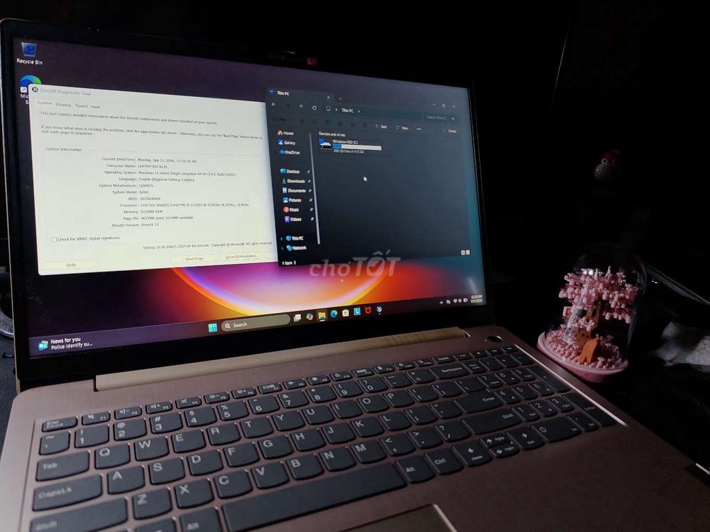 Lenovo Ideapad Slim 3 i5 8GB Vàng Đồng. Mua bán Laptop tại Quận 7 Tp Hồ Chí Minh được đăng bởi Tiến Hoàng hình 1