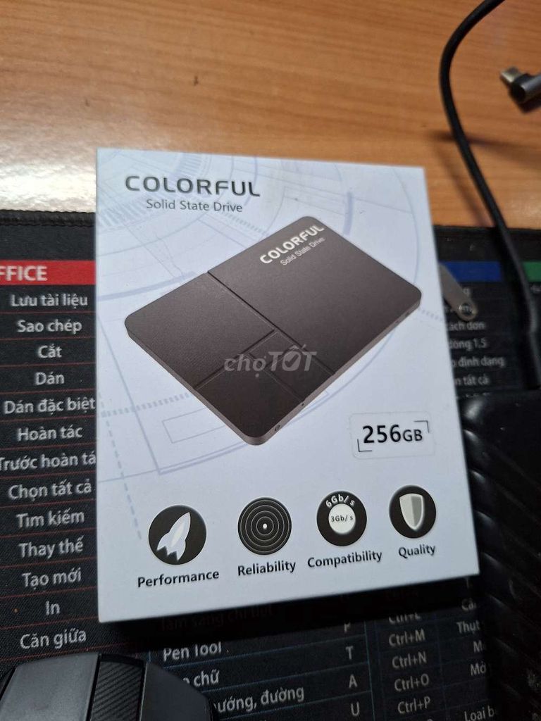 Ổ cứng Colorful SSD 256GB like new. Mua bán Linh kiện (RAM, Card...) tại Huyện Bình Chánh Tp Hồ Chí Minh được đăng bởi nguyễn trung hiếu hình 1