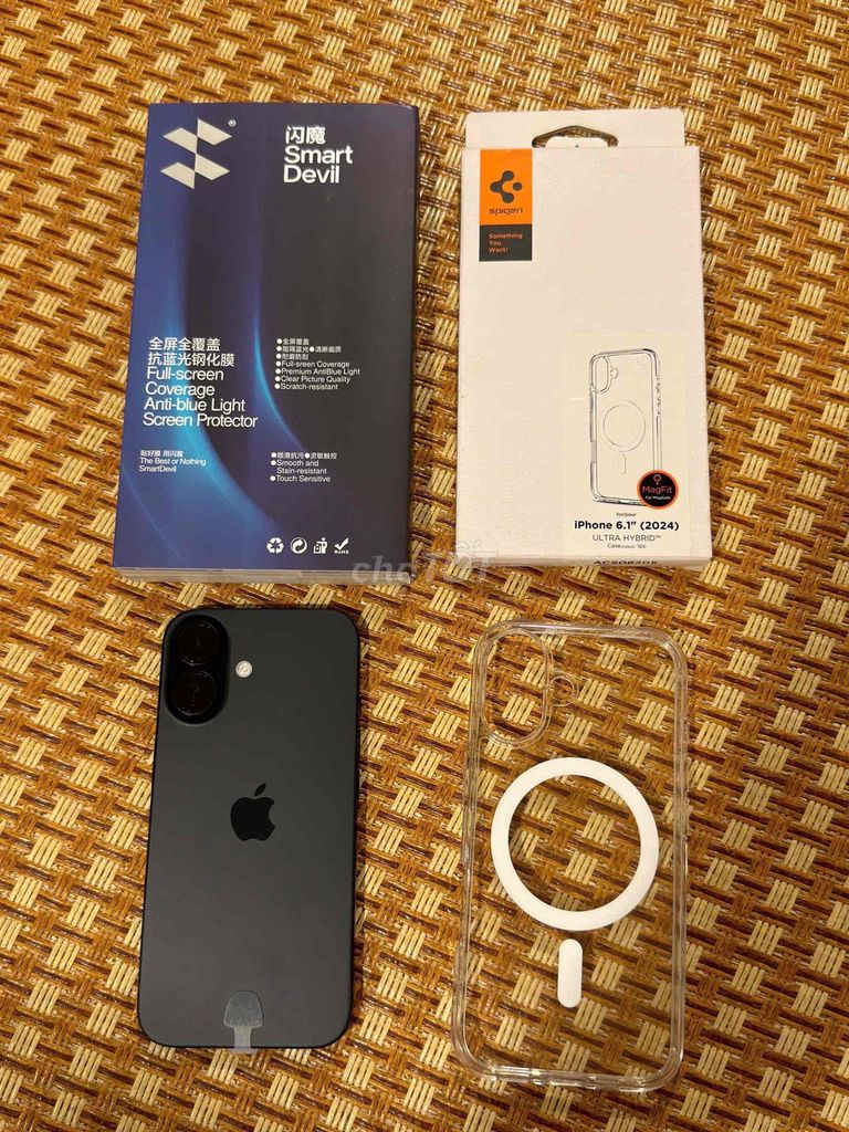 iPhone 16 128GB quốc tế Mỹ ios 18 - 2 sim vật lý. Mua bán Điện thoại tại Quận Cầu Giấy Hà Nội được đăng bởi Đan Dương hình 1