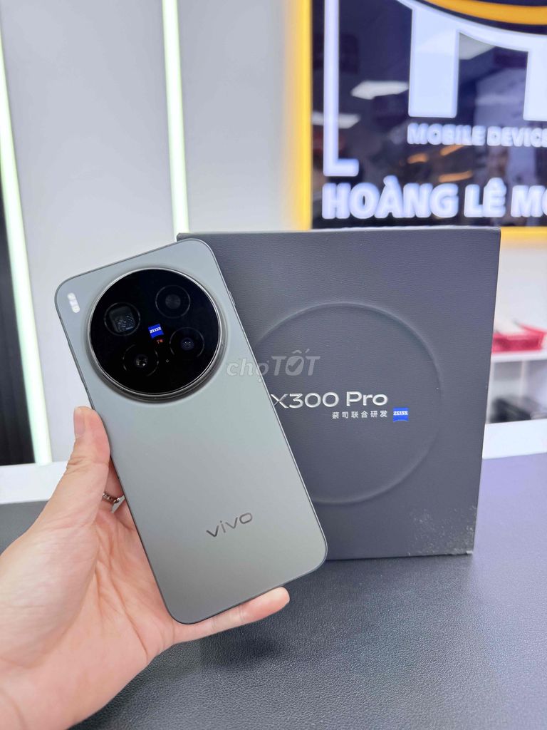 VIVO X300 PRO-BẢN 12/256G-FULLBOX-MÀU BLACK. Mua bán Điện thoại tại Thành phố Biên Hòa Đồng Nai được đăng bởi Mobile Di Động Biên Hoà hình 1