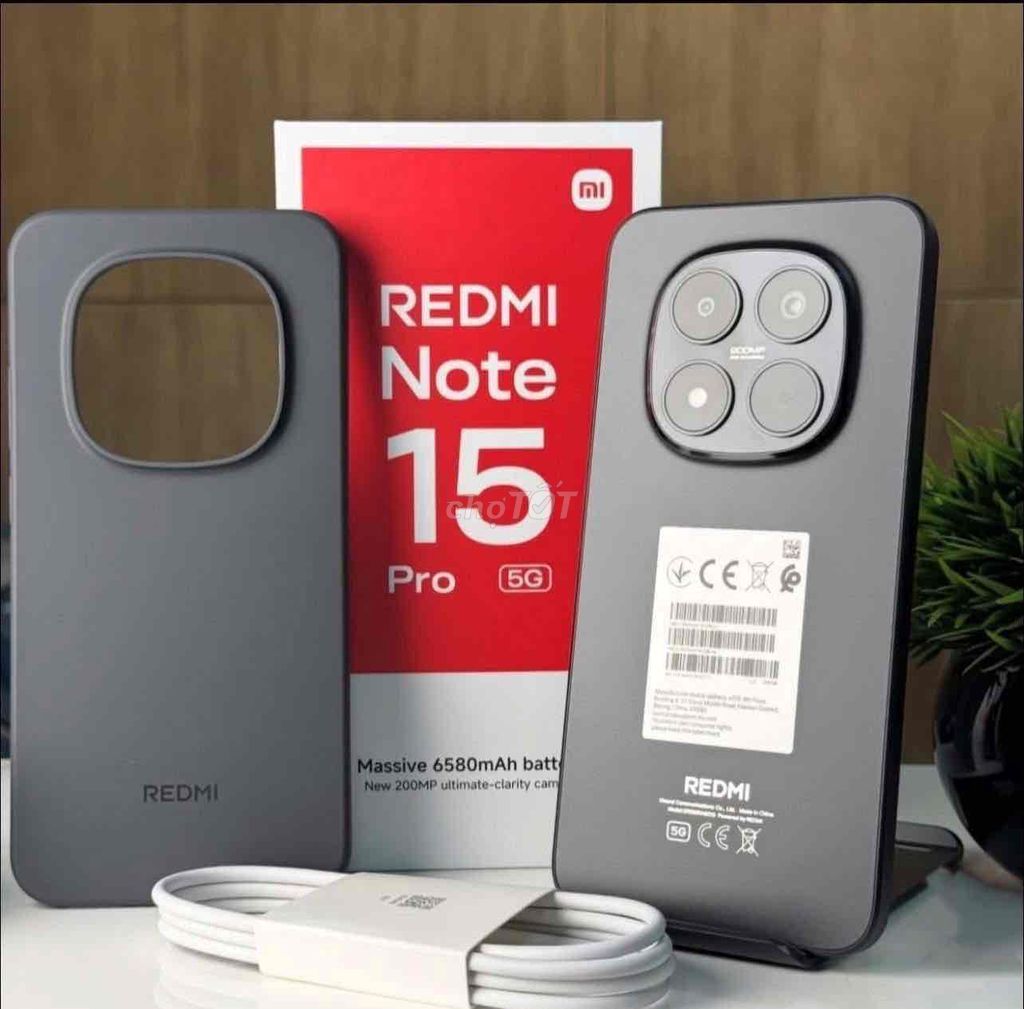Xiaomi Redmi Note 15 Pro 5G 256GB Đen. Mua bán Điện thoại tại Quận Liên Chiểu Đà Nẵng được đăng bởi Ens hình 1