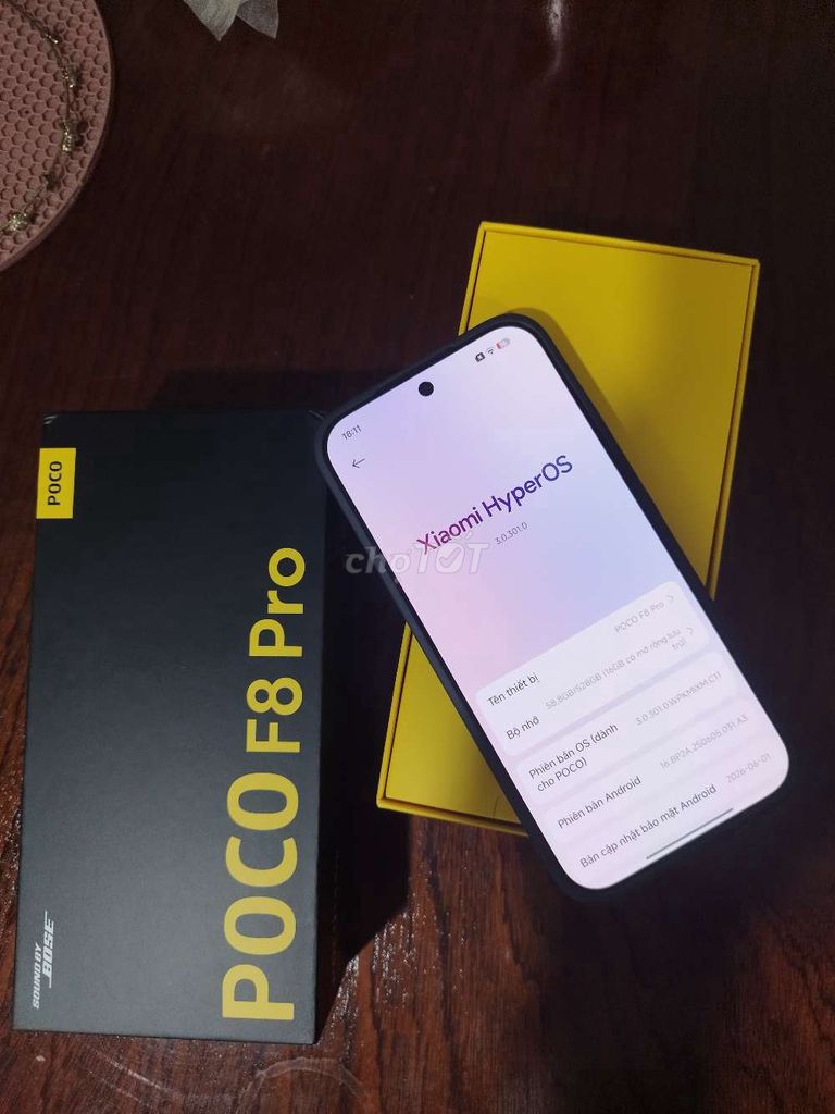 POCO F8 Pro 12GB/512GB Đen Fullbox. Mua bán Điện thoại tại Quận Ngũ Hành Sơn Đà Nẵng được đăng bởi Khánh Duy Trần hình 1
