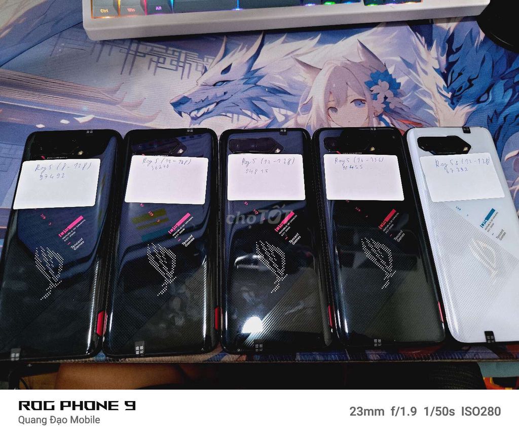 Rogphone 5 và Rogphone 5s Đẹp 99% đủ màu. Mua bán Điện thoại tại Quận Hà Đông Hà Nội được đăng bởi Đạo Nguyễn hình 1