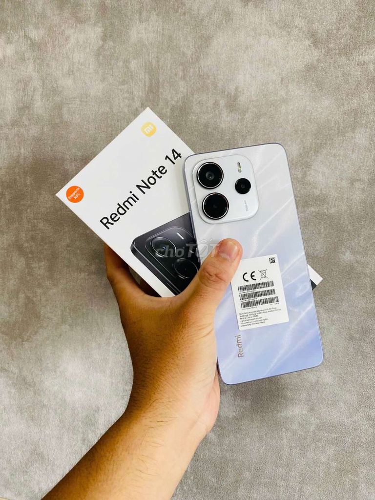 Xiaomi Note 14 ( Ram 8G / 128G ) BH 05/2027. Mua bán Điện thoại tại Quận Ninh Kiều Cần Thơ được đăng bởi Nhựt Mobile hình 1