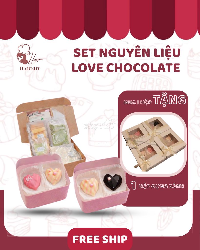 NGUYÊN LIỆU VÀ DỤNG CỤ LÀM BÁNH CHẤT LƯỢNG TẠI MAY SHOP