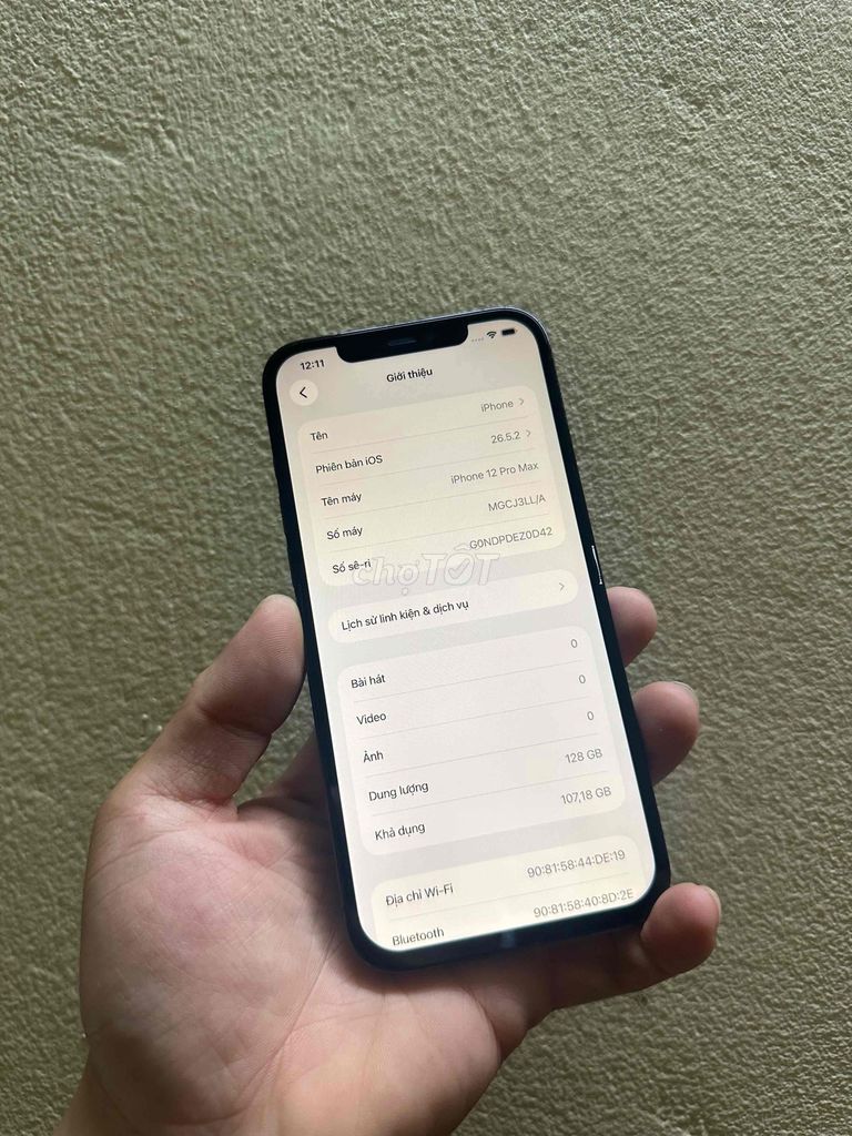 12prm quốc tế 128gb thay màn. Mua bán Điện thoại tại Quận Long Biên Hà Nội được đăng bởi ĐA Mobile hình 1