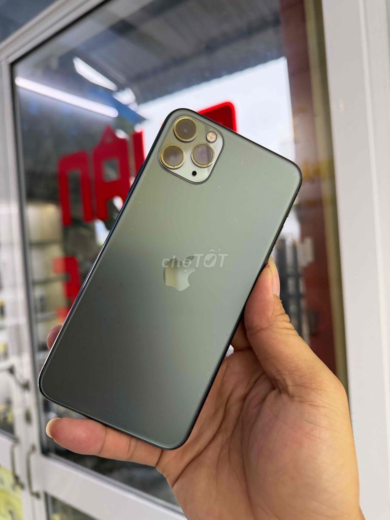 iPhone 11 Pro Max 512GB Xanh 98% PIN NEW100. Mua bán Điện thoại tại Thành phố Cà Mau Cà Mau được đăng bởi NHAN APPLE hình 1