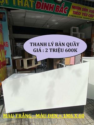 THANH LÝ QUẦY LỄ TÂN 160CM & QUẦY VĂN PHÒNG. Mua bán Đồ dùng văn phòng tại Quận Tân Bình Tp Hồ Chí Minh được đăng bởi Nguyễn Thư Nội Thất Đình Bắc 