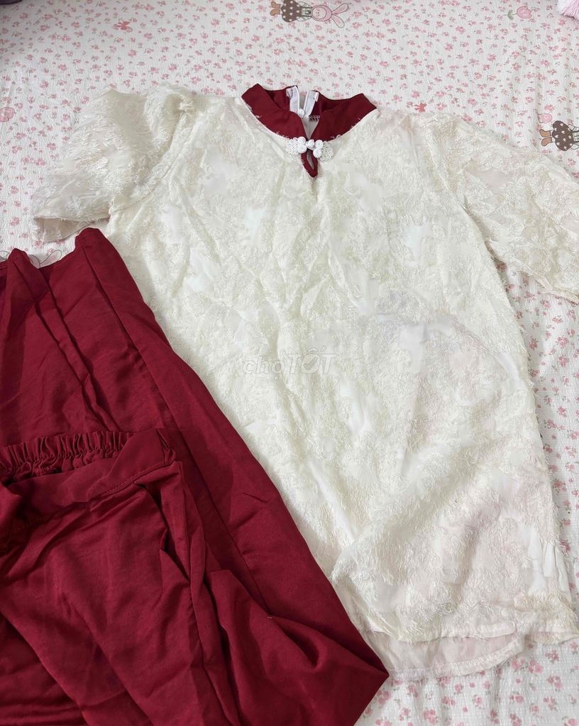 set áo cách tân tơ lông cổ tàu free size. Mua bán Quần áo tại Huyện Phúc Thọ Hà Nội được đăng bởi Thu Trang Nguyễn hình 1