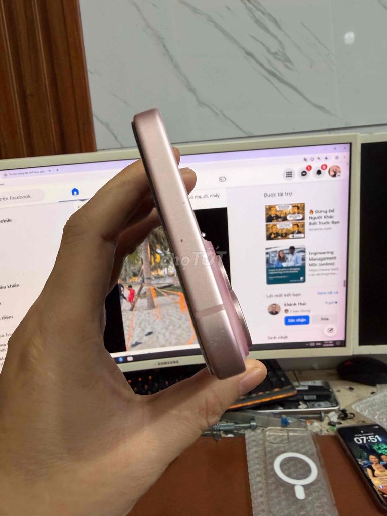 iphone 15plus 128g zin all lla 2 e sim quốc tế 98%. Mua bán Điện thoại tại Quận Lê Chân Hải Phòng được đăng bởi hoang anh hình 1