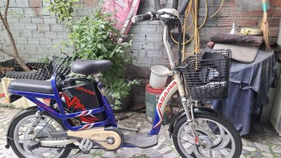 Xe đạp điện Asama Xanh Trắng Đã sử dụng. Mua bán Xe điện tại Thành phố Mỹ Tho Tiền Giang được đăng bởi mua bán đồ thanh lý