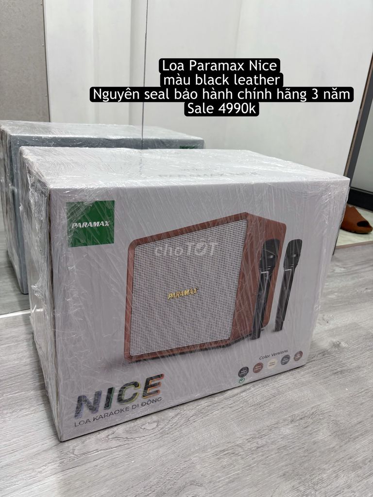 Thanh lý Loa Paramax Nice Mới tinh fullbox seal. Mua bán Tivi, Âm thanh tại Quận 6 Tp Hồ Chí Minh được đăng bởi  Bích Trâm hình 1