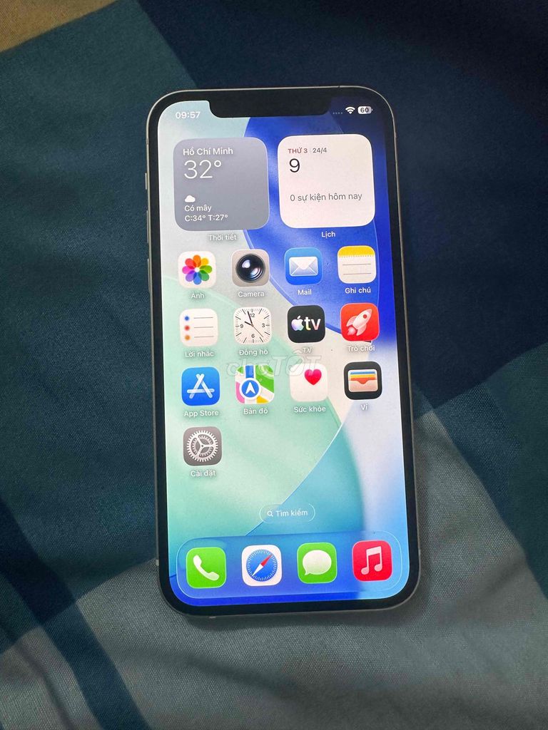 Apple iPhone 12 64GB Trắng. Mua bán Điện thoại tại Huyện Thới Lai Cần Thơ được đăng bởi ĐT Thới Lai hình 1