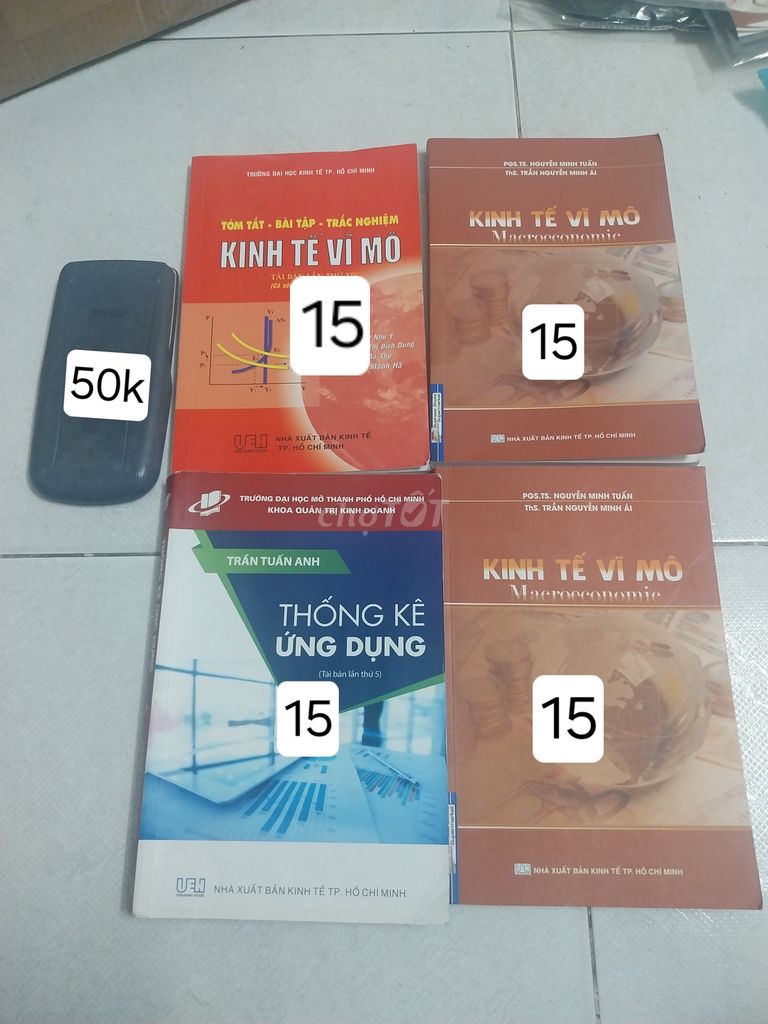 Sách giáo trình Kinh tế vĩ mô. Mua bán Sách tại Quận Phú Nhuận Tp Hồ Chí Minh được đăng bởi Nguyễn Lê Quốc Bảo hình 1