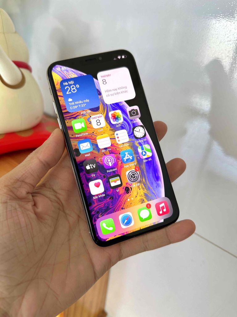 iphone x Full face pin 100. Mua bán Điện thoại tại Thành phố Long Xuyên An Giang được đăng bởi phong LX  hình 1