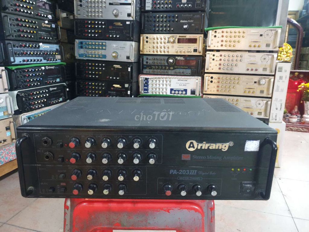 Ampli Arirang Pa 203 III ( 8mosfet/đen/hãng. Mua bán Tivi, Âm thanh tại Quận 3 Tp Hồ Chí Minh được đăng bởi Xuanthuy hình 1