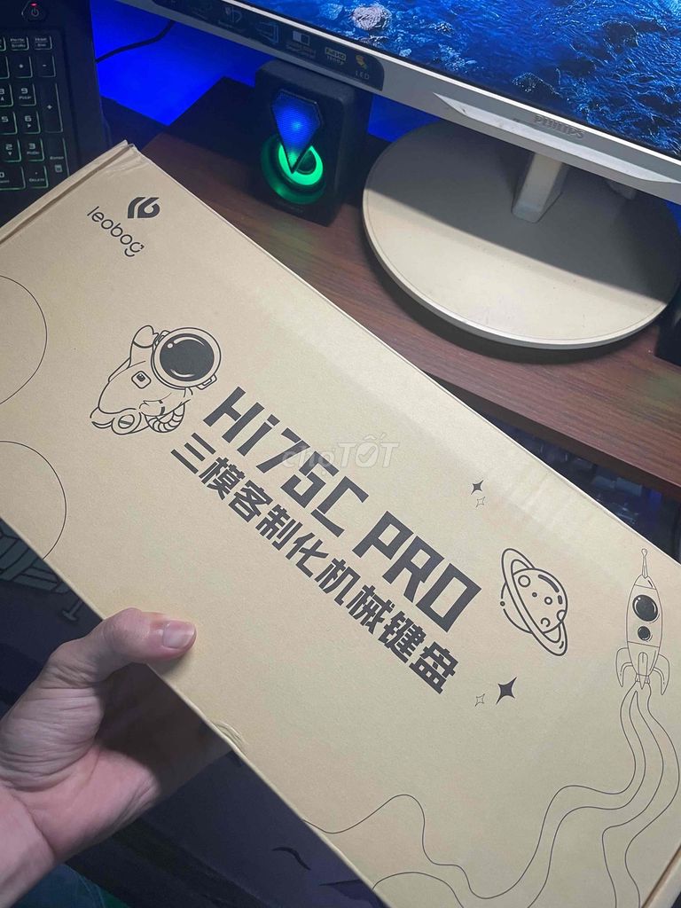 Bàn phím cơ Leobog Hi75c Pro phi hành gia. Mua bán Phụ kiện (Màn hình, Chuột...) tại Quận Thanh Khê Đà Nẵng được đăng bởi Hùng Nguyễn hình 1
