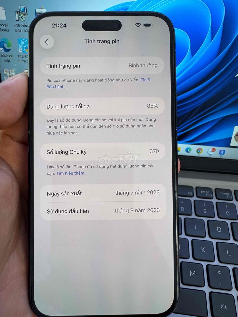 Apple iPhone 15 Plus 128GB Đen. Mua bán Điện thoại tại Quận 6 Tp Hồ Chí Minh được đăng bởi QUỐC THIÊN BÁN GÓP 0 ĐỒNG  hình 1