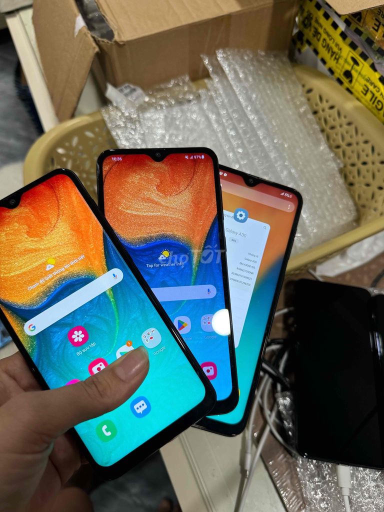 Samsung Galaxy A30  A30s 32GB  lẻ 600 sỉ 400k full. Mua bán Điện thoại tại Quận 4 Tp Hồ Chí Minh được đăng bởi Phan Pha hình 3