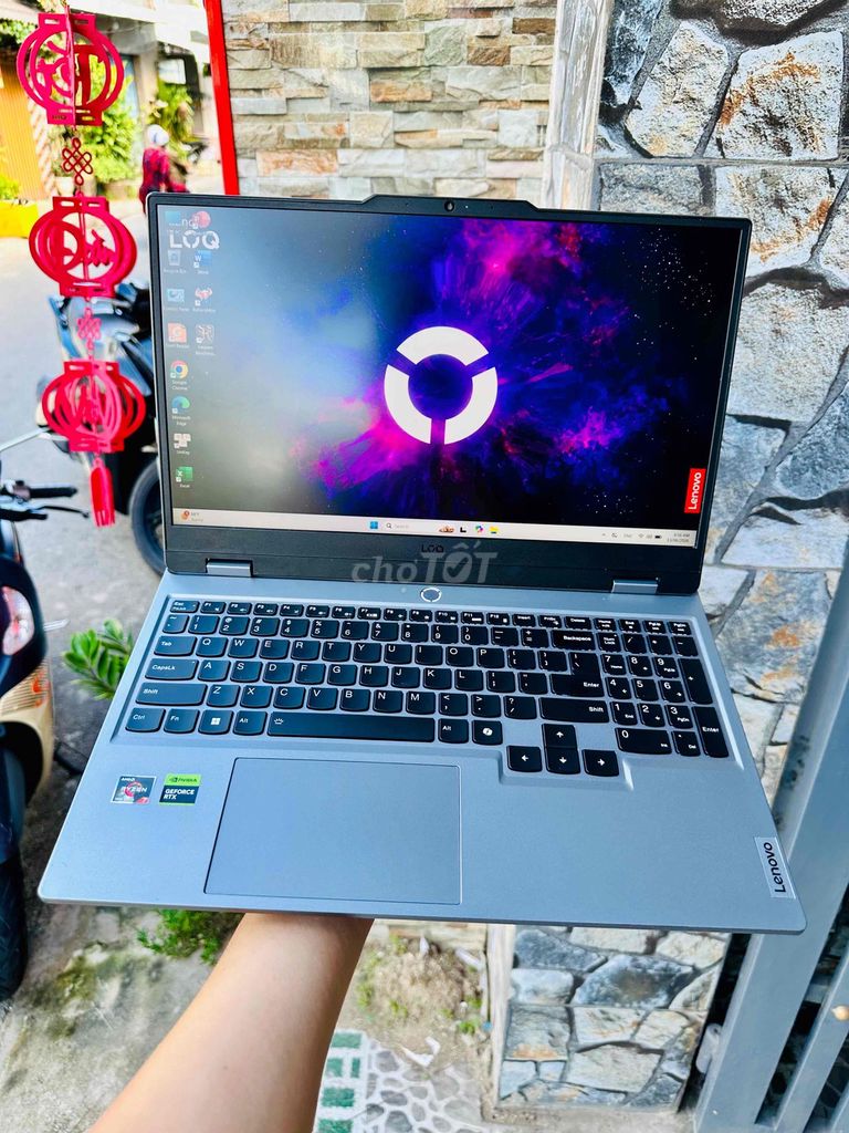 LOQ 15ARP9 Ryzen 7-7435Hs/16GB/512GB RTX4050 6G. Mua bán Laptop tại Quận Ninh Kiều Cần Thơ được đăng bởi Laptop Macbook Gaming Văn phòng hình 1