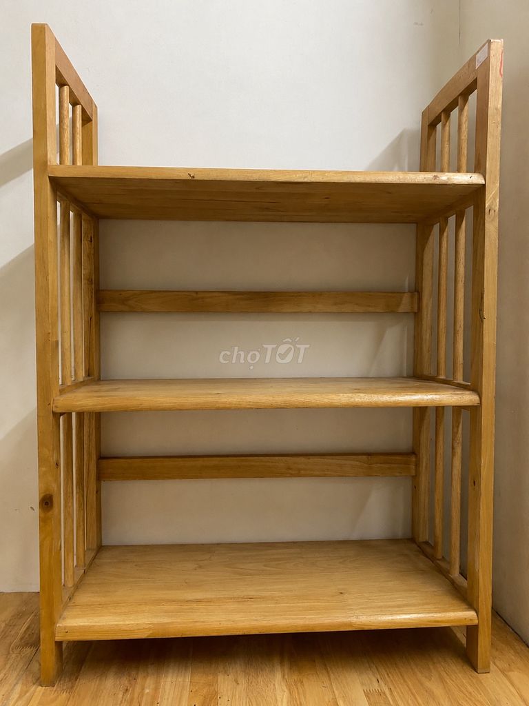 Kệ sách gỗ 4 tầng 1mx0.7m. Mua bán Tủ, kệ gia đình tại Quận 1 Tp Hồ Chí Minh được đăng bởi Thảo Lê hình 1