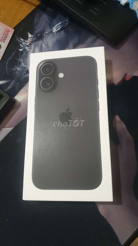 Apple iPhone 16 128GB Đen Mới. Mua bán Điện thoại tại Huyện An Dương Hải Phòng được đăng bởi Văn Thắng hình 1