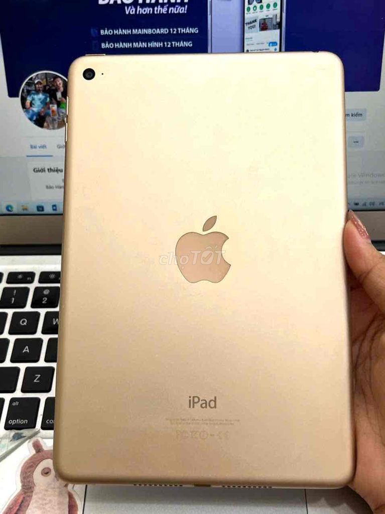 ipad mini 4 64g th/a wifi pin 81% giá rẻ. Mua bán Máy tính bảng tại Quận 3 Tp Hồ Chí Minh được đăng bởi Tuấn Nguyễn hình 1