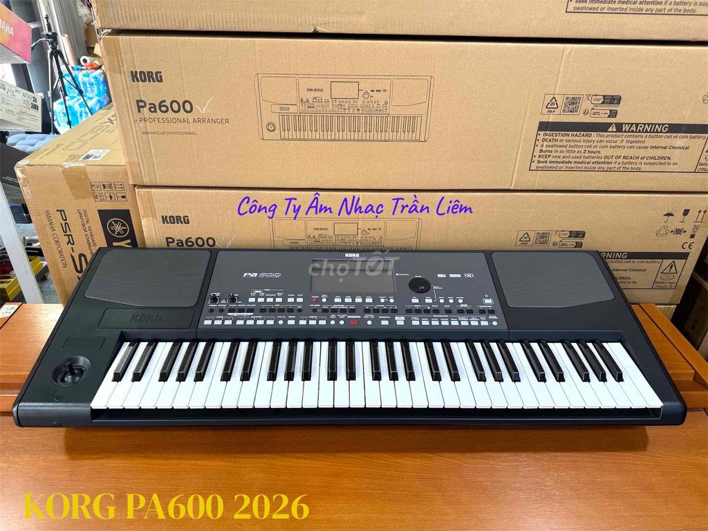 Đàn Organ Korg Pa600 Mới. Mua bán Nhạc cụ tại Quận 12 Tp Hồ Chí Minh được đăng bởi Nhạc Cụ Trần Liêm hình 1