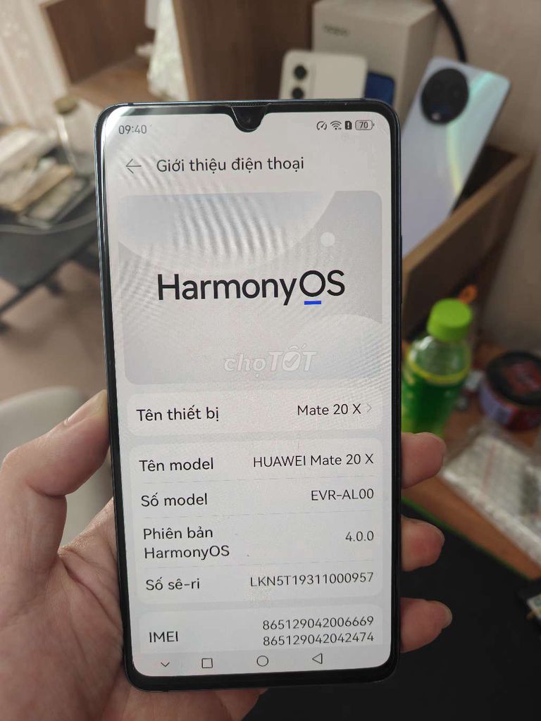 Huawei Mate 20x zin đẹp, màn rộng 7.2in. Mua bán Điện thoại tại Quận Thanh Xuân Hà Nội được đăng bởi cửa hàng điện thoại giá rẻ hình 1