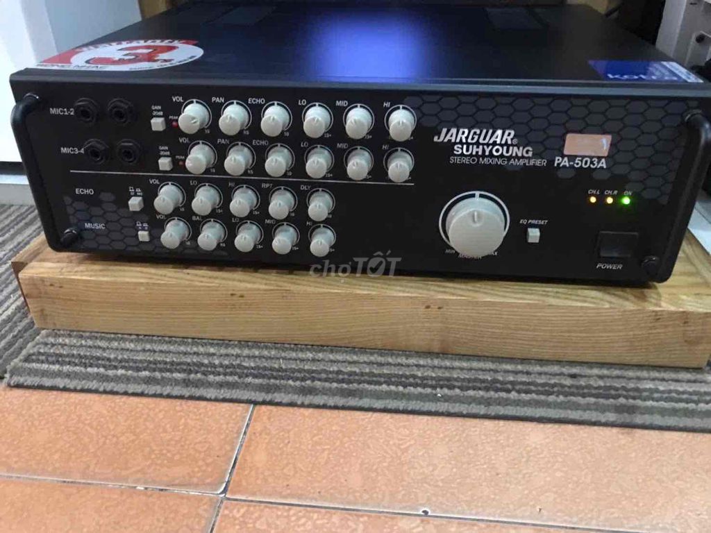 Jarguar Suhyoung PA-503A sóng nhạc made in korea. Mua bán Tivi, Âm thanh tại Quận 3 Tp Hồ Chí Minh được đăng bởi BA 6000 hình 1