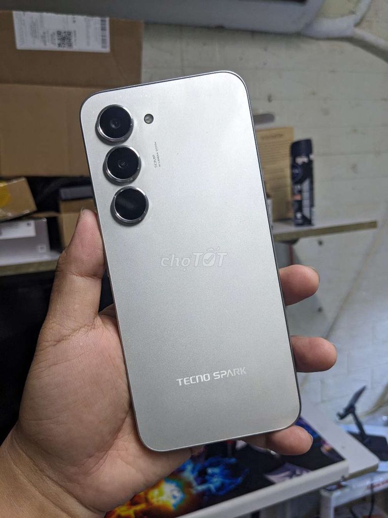 Tecno Spark 40 Pro 128GB Bạc. Mua bán Điện thoại tại Thành phố Long Xuyên An Giang được đăng bởi Smartphone giá rẻ hình 1