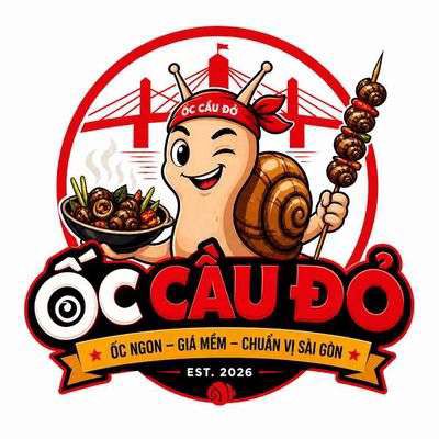 ốc cầu đỏ logo