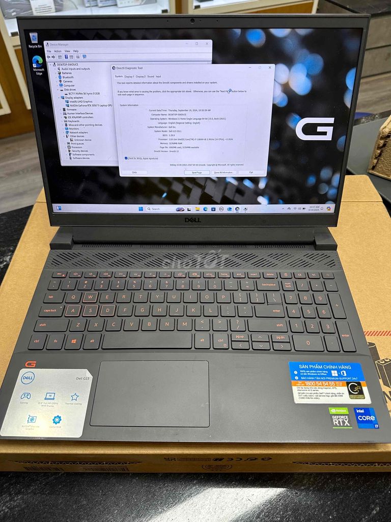 Dell G15 (Core i7 11800H 32Gb/512Gb/RTX 3050TI)