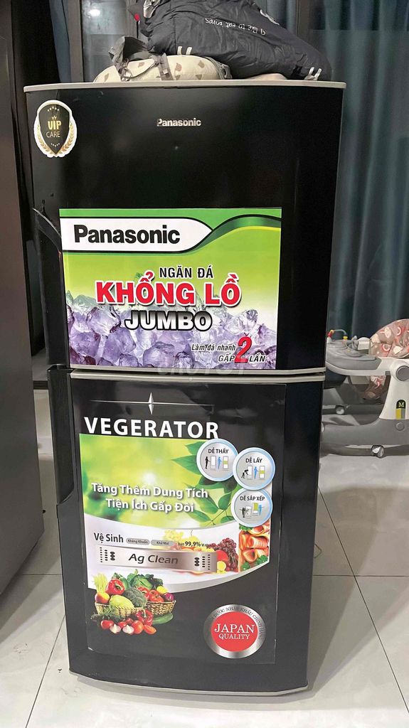 Tủ lạnh Panasonic 152L Đen. Mua bán Tủ lạnh tại Quận Cẩm Lệ Đà Nẵng được đăng bởi cường ng hình 1