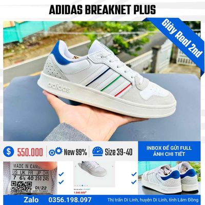 [CHÍNH HÃNG][Mới 99%] Adidas Breaknet Plus. new 2t