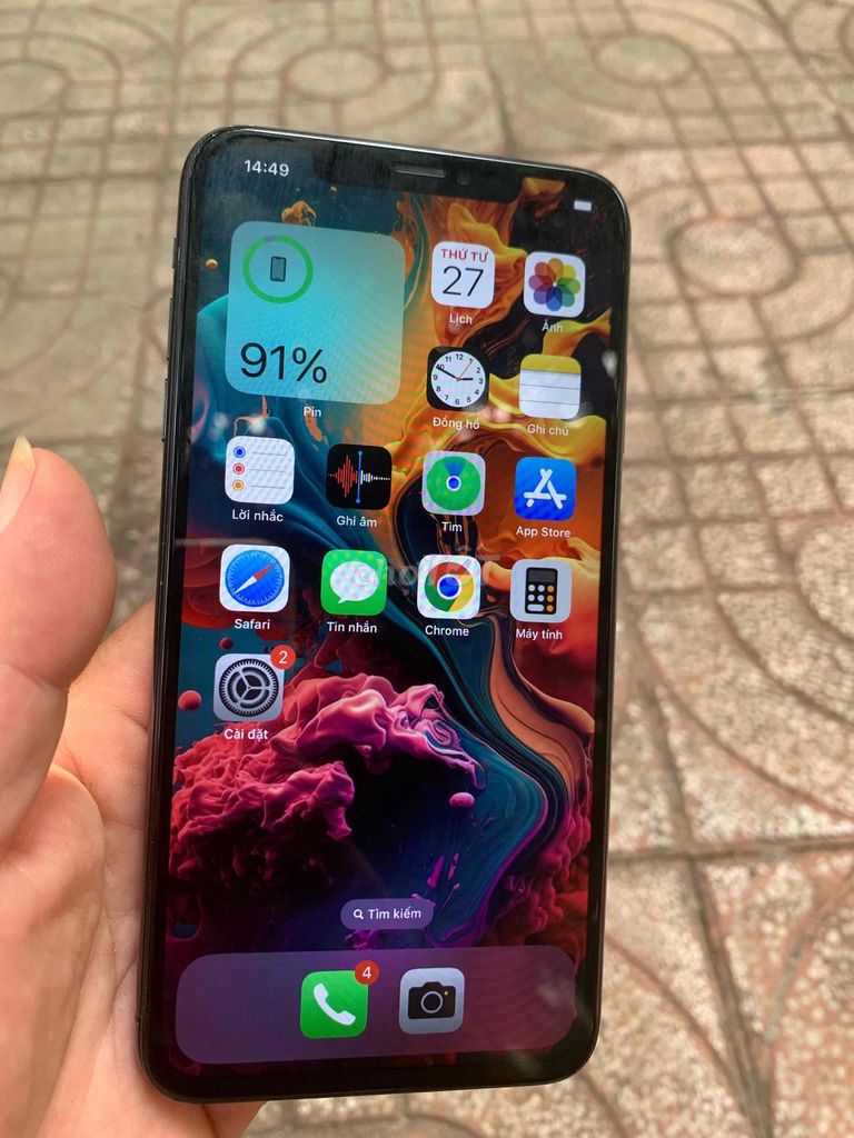 iPhone XS Max 64GB Đen Đã sử dụng. Mua bán Điện thoại tại Huyện Long Điền Bà Rịa - Vũng Tàu được đăng bởi Thanh Lý Giá Tốt hình 1