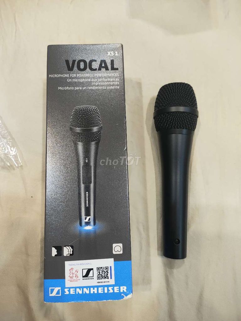 Microphone Sennheiser XS1 Mới 100%. Mua bán Tivi, Âm thanh tại Thành phố Thủ Đức Tp Hồ Chí Minh được đăng bởi Thực Phẩm Tuấn Ngọc hình 1